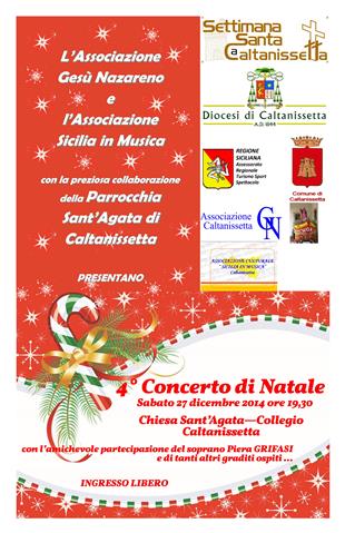 locandina concerto natale 2014