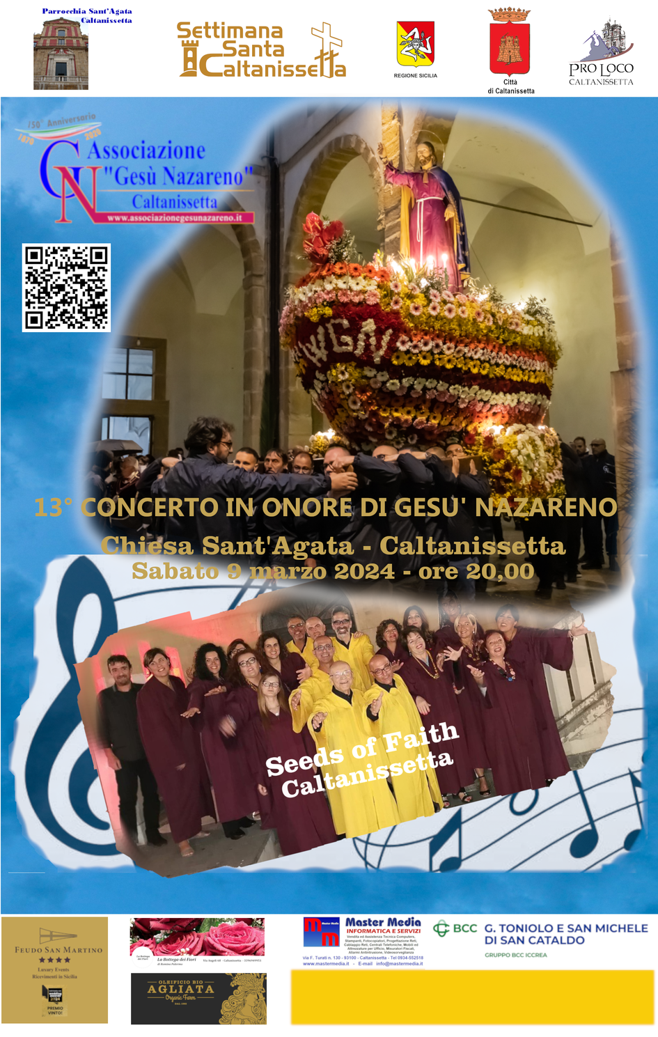 Locandina 13° Concerto 9-03-2023